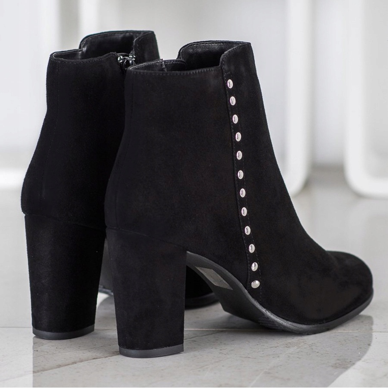 Evento Botas de Couro Clássicas preto 2 Evento Botas de Couro Clássicas preto 2