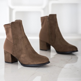 J. Star botas marrons castanho 1