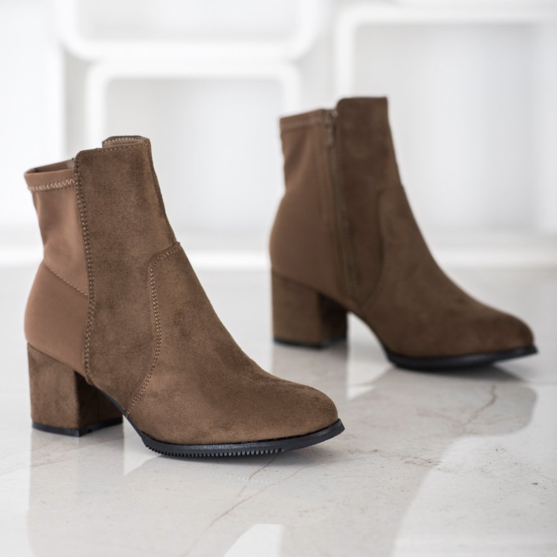 J. Star botas marrons castanho 1