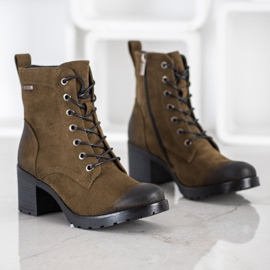 Botas de camurça VINCEZA multicolorido verde 1