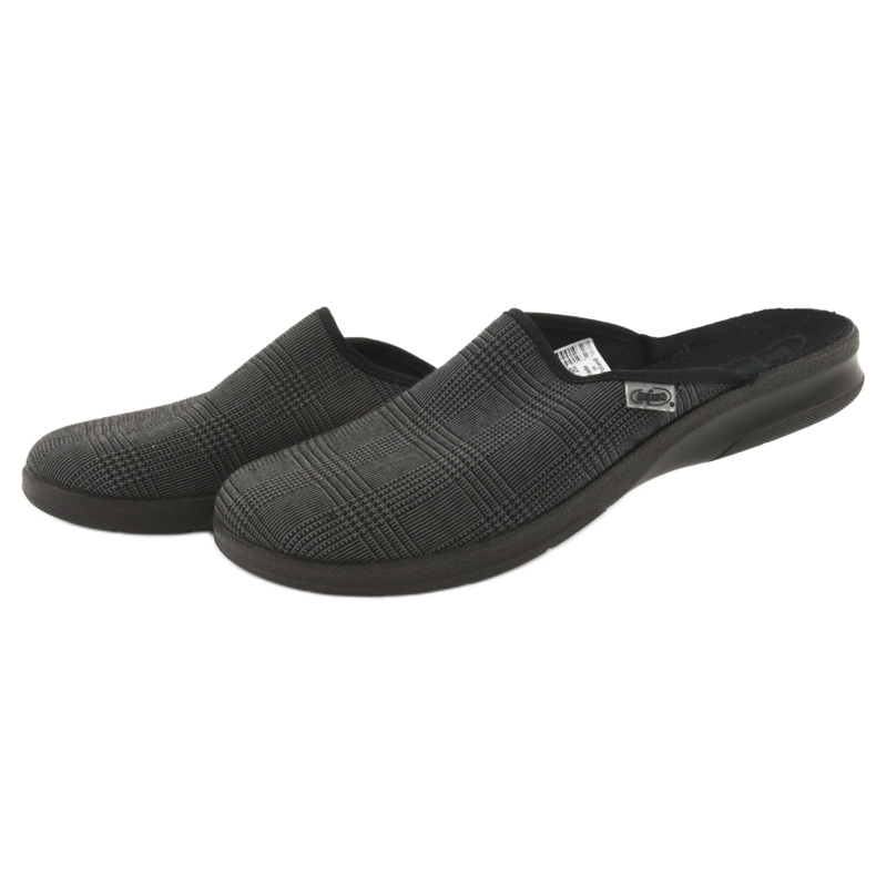 Sapatos masculinos Befado pu 548M016 cinza 4