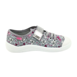 Calçados infantis Befado 251Y150 cinza multicolorido 1