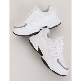 Sapatos esportivos femininos brancos BH-001 Branco 1