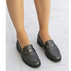 Sapatos femininos marrons C18-6291 castanho 1