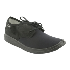 Sapatos femininos Befado pu 990D001 preto 2