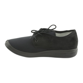 Sapatos femininos Befado pu 990D001 preto 3