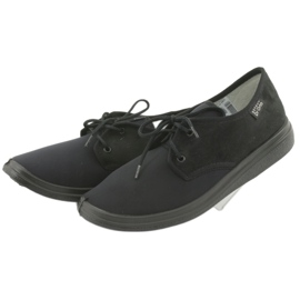 Sapatos femininos Befado pu 990D001 preto 4