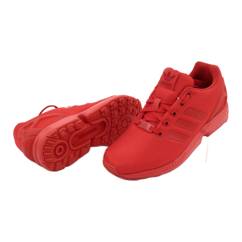 Sapatos Adidas Originals Zx Flux Jr EG3823 vermelho 3