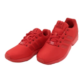 Sapatos Adidas Originals Zx Flux Jr EG3823 vermelho 2