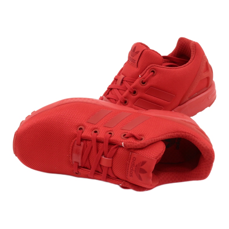 Sapatos Adidas Originals Zx Flux Jr EG3823 vermelho 4