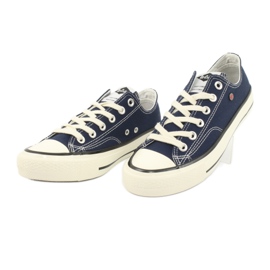 Carrinhos amarrados azul marinho Lee Cooper 2