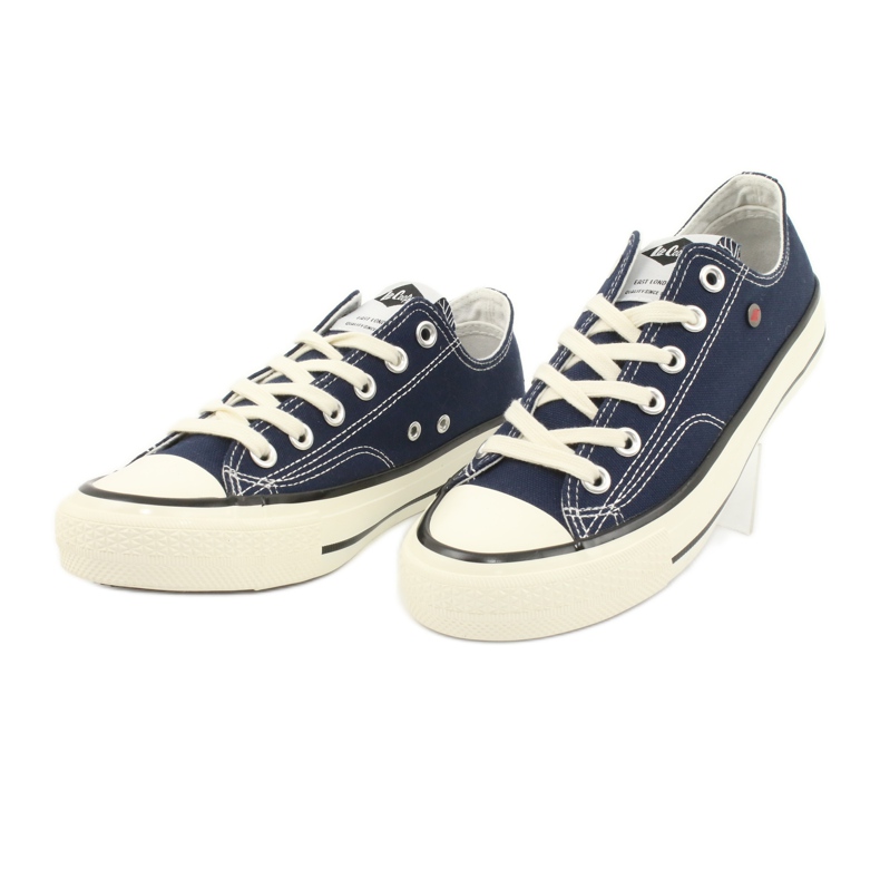 Carrinhos amarrados azul marinho Lee Cooper 2