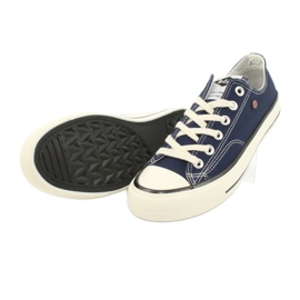 Carrinhos amarrados azul marinho Lee Cooper 3