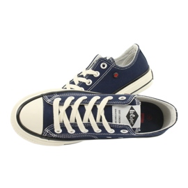 Carrinhos amarrados azul marinho Lee Cooper 4