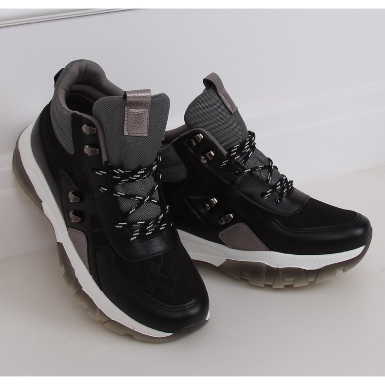 Botas de tornozelo pretas 2000-C03 pretas preto 2