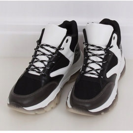 Tênis cano alto preto 2000-C06 preto 1