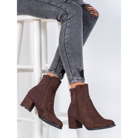 J. Star Botas marrom escuro 2