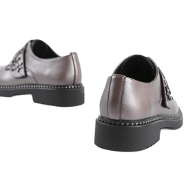 Sapatos femininos cinza C18-6391 2