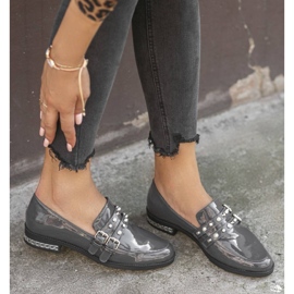 Sapatos femininos cinza C18-6252-2 1