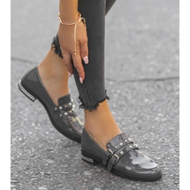 Sapatos femininos cinza C18-6252-2 2