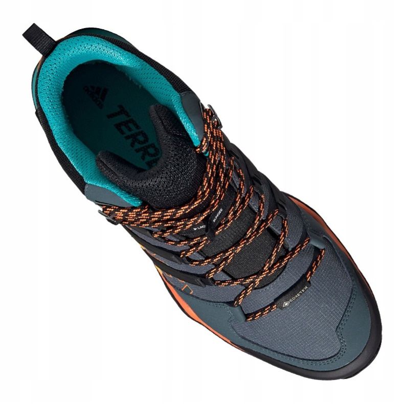 Sapatos Adidas Terrex Swift R2 Mid Gtx M FV6840 azul marinho azul verde 1 Sapatos Adidas Terrex Swift R2 Mid Gtx M FV6840 azul marinho azul verde 1