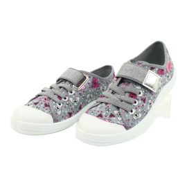 Calçados infantis Befado 251Y150 cinza multicolorido 3