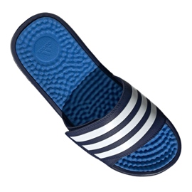 Chinelos Adidas Adissage Tnd M F35564 branco azul marinho azul 2