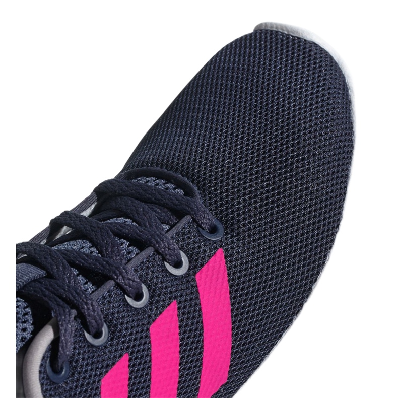Tênis Adidas Lite Racer Cln Jr BB7045 azul marinho rosa 1