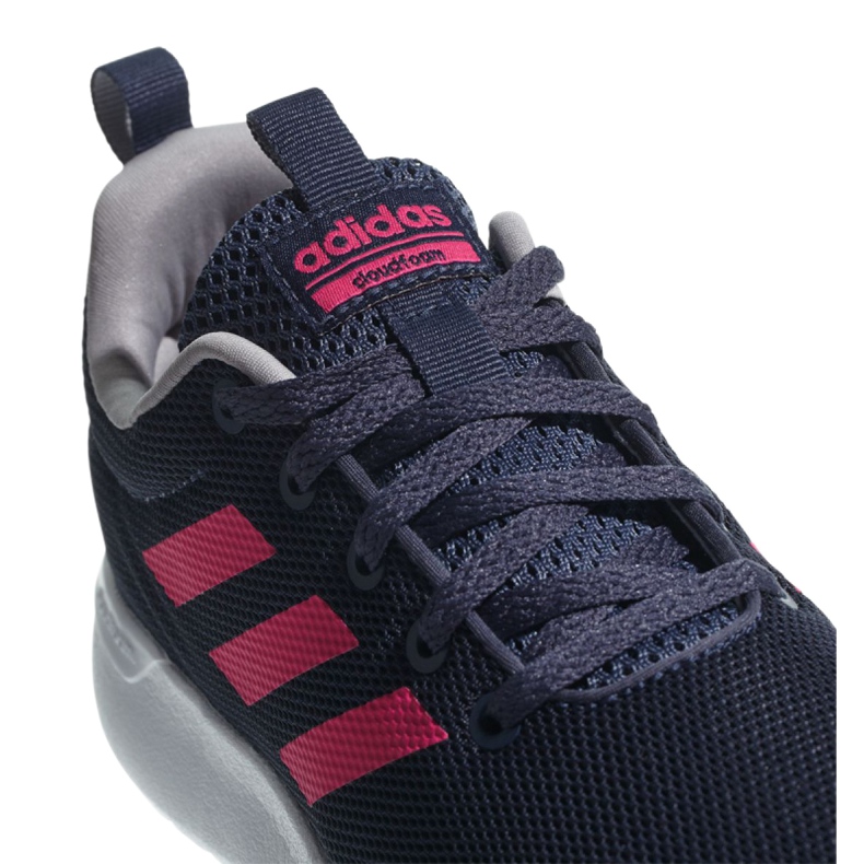 Tênis Adidas Lite Racer Cln Jr BB7045 azul marinho rosa 2