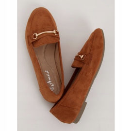 Mocassins camelo feminino 88-385 Camel marrom 1
