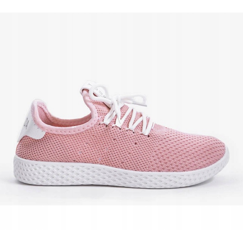 Tênis esportivos slip-on rosa H935-5 1