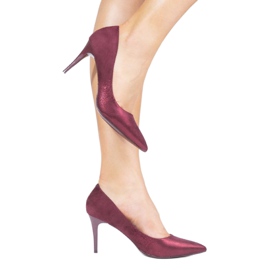 Salto de camurça eco DD50P clássico rosa vermelho 1