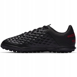 Chuteiras Nike Tiempo Legend 8 Club Tf Jr AT5883 060 multicolorido preto 2