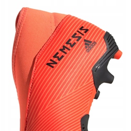 Chuteiras Adidas Nemeziz 19.3 Ll Fg Jr EH0488 vermelho laranja 1