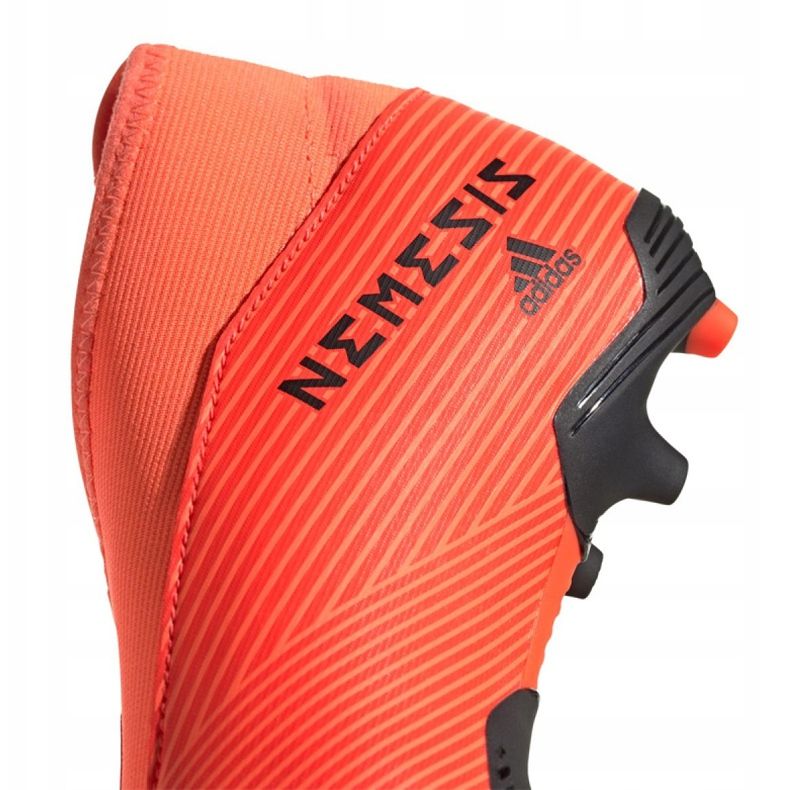 Chuteiras Adidas Nemeziz 19.3 Ll Fg Jr EH0488 vermelho laranja 1