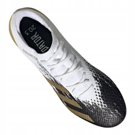 Chuteiras Adidas Predator 20.3 L Fg M FW9197 ouro branco branco 1
