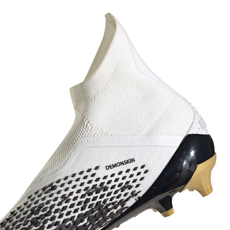Chuteiras Adidas Predator 20+ Ag M FW9761 cinza / prata, branco, preto, dourado branco 2