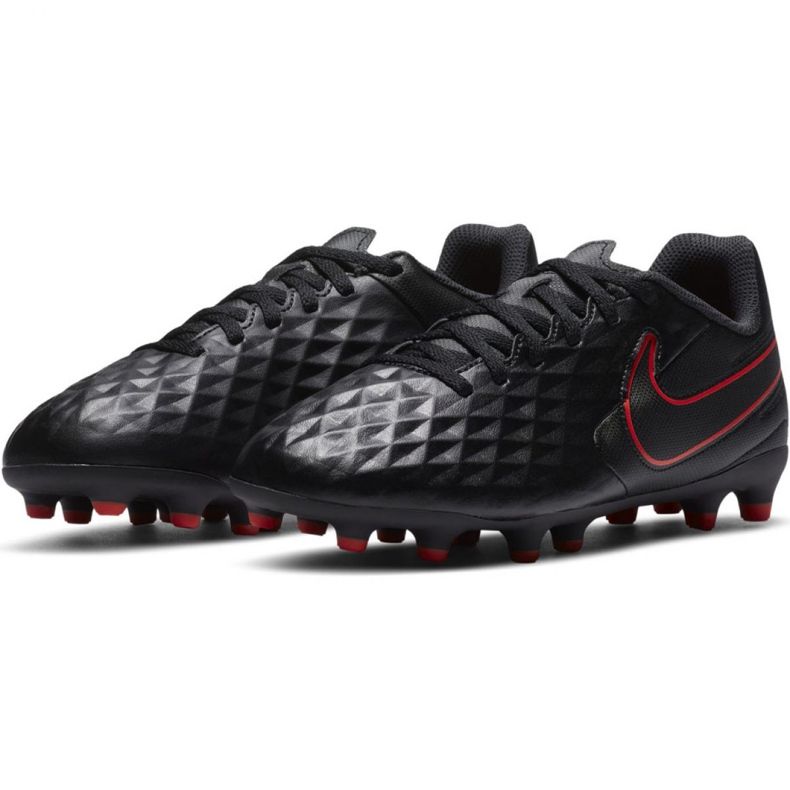 Chuteiras Nike Tiempo Legend 8 Club FG / MG Jr AT5881 060 multicolorido preto 2