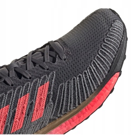 Tênis de corrida adidas Solar Boost St 19 M FW7811 cinza 2