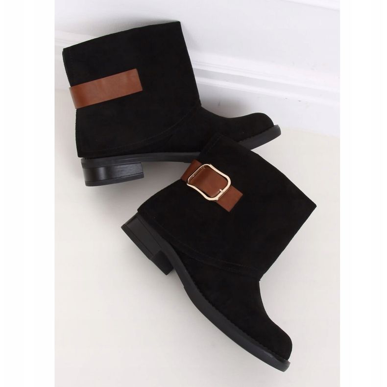 Botas femininas pretas UK19P pretas preto 1