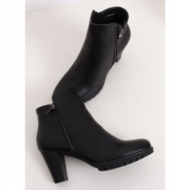 Botas pretas F-32 pretas de salto alto preto 1