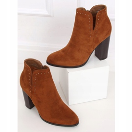Botas de salto alto Camel UK11P Camel marrom 1