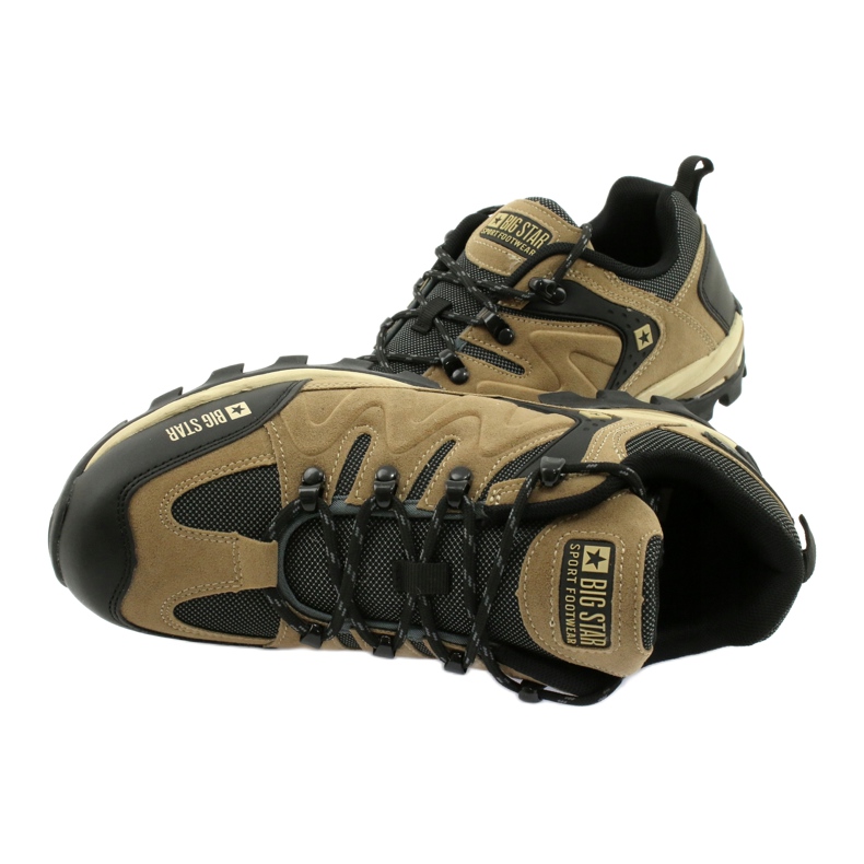 Big Star Trekking nas estrelas grandes masculino GG174280 bege preto 5