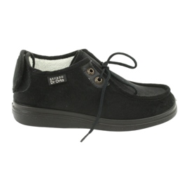 Sapatos femininos Befado pu 387D005 preto 6