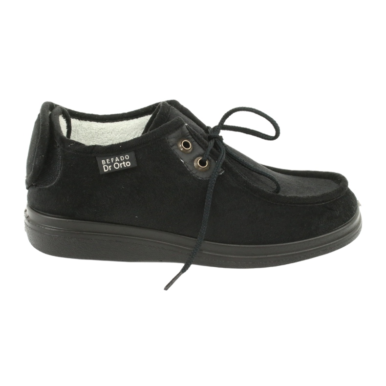 Sapatos femininos Befado pu 387D005 preto 6