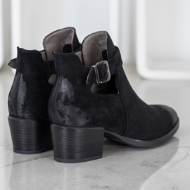 Botas VINCEZA elegantes preto 2
