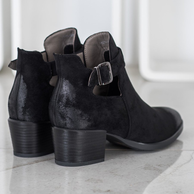 Botas VINCEZA elegantes preto 2
