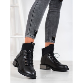 Goodin Trabalhadores da moda negra preto 1