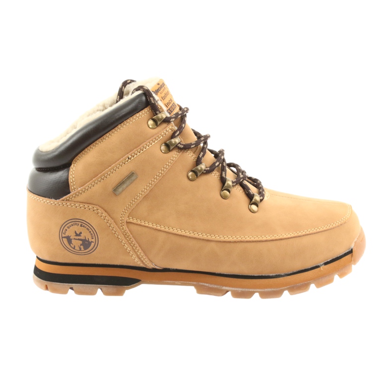 American Club Botas de amarrar camelo ES40 castanho multicolorido 5