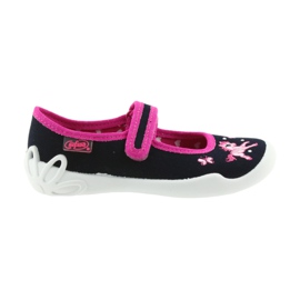 Sapatos infantis Befado chinelos de bailarina 114X323 rosa azul marinho 6